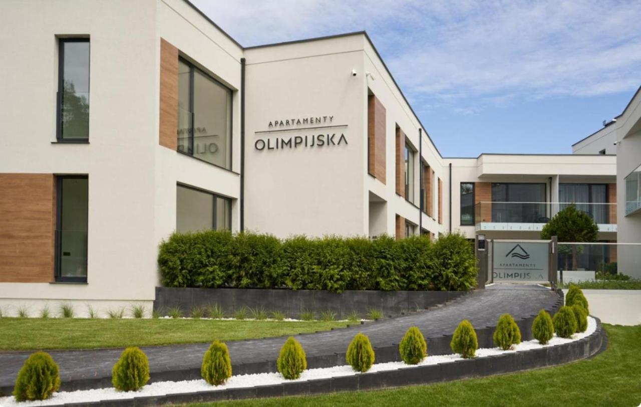 אולז'טין Apartament Olimpijska Przy Jeziorze Ukiel מראה חיצוני תמונה
